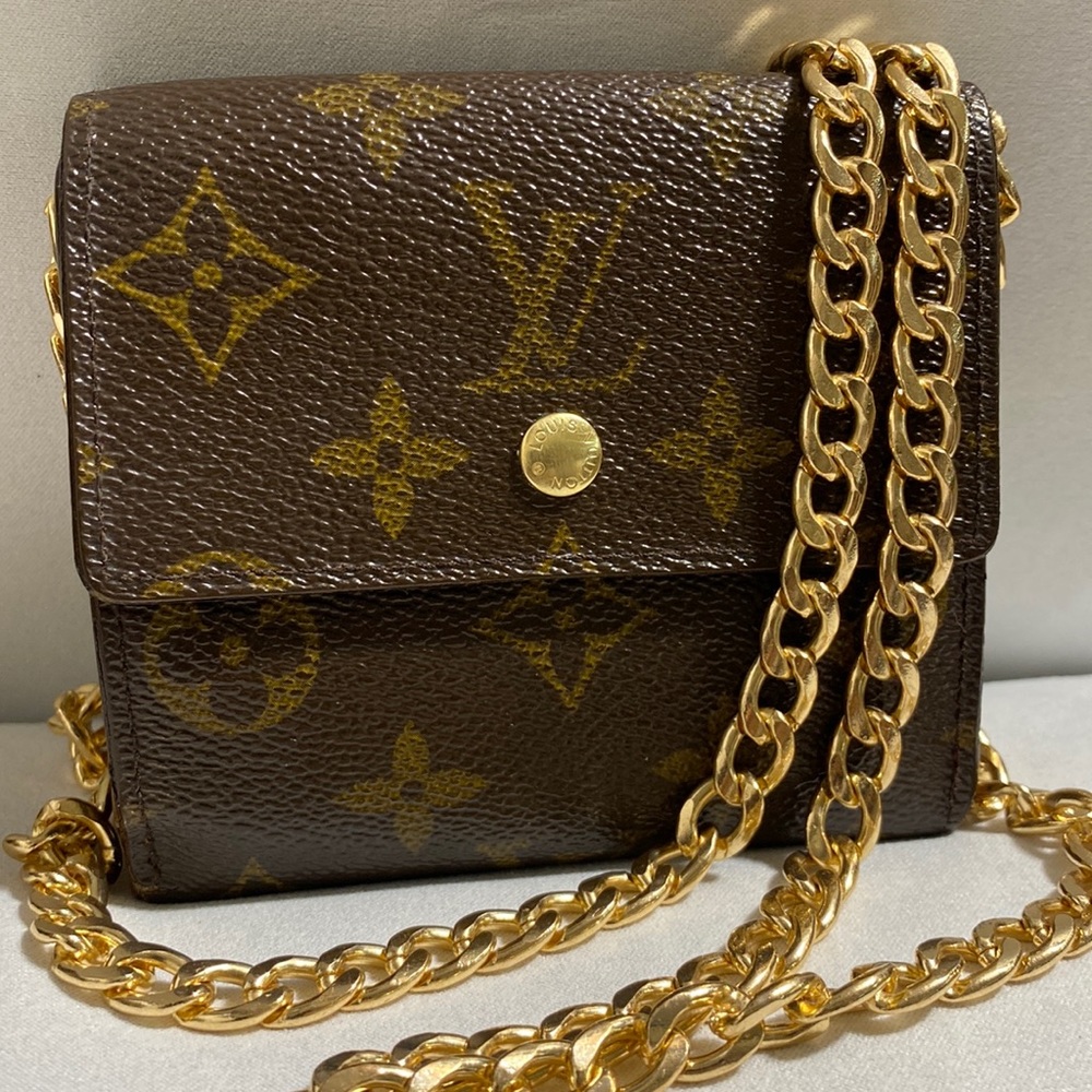 Authentic Louis Vuitton Monogram Elise Wallet